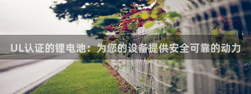 凯时平台登录：UL认证的锂电池：为您的设备提供安全可靠的动力