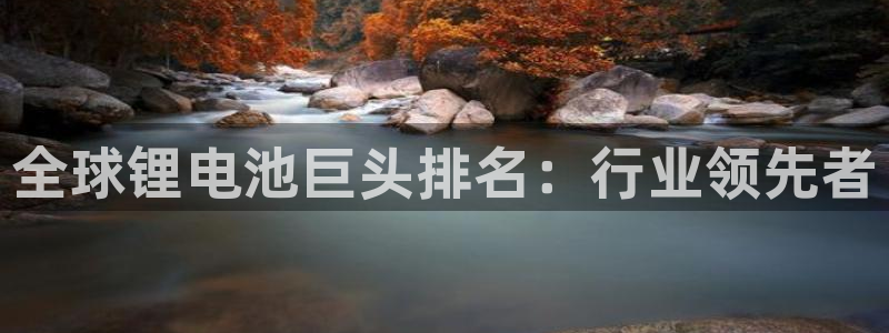 尊龙ag旗舰厅登陆：全球锂电池巨头排名：行业领先者