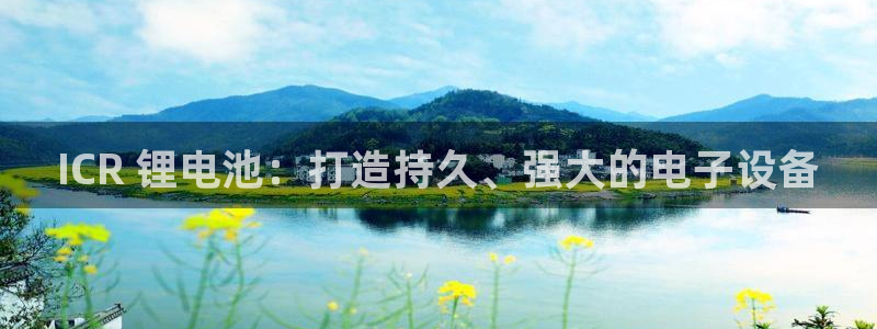 尊龙凯时平台信誉怎样：ICR 锂电池：打造持久、强大的电子设备