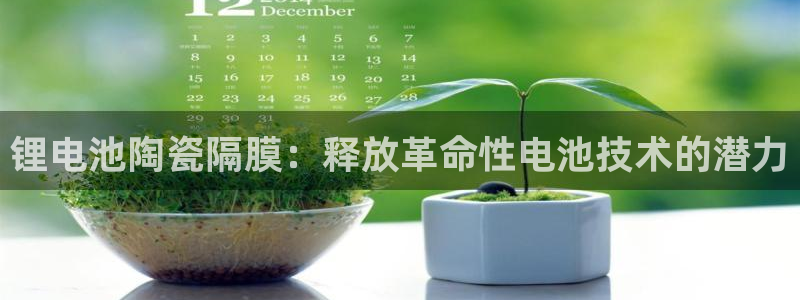 凯时AG网：锂电池陶瓷隔膜：释放革命性电池技术的潜力