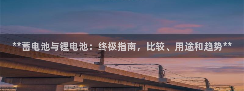 尊龙凯时游戏厅：**蓄电池与锂电池：终极指南，比较、用途和趋势**